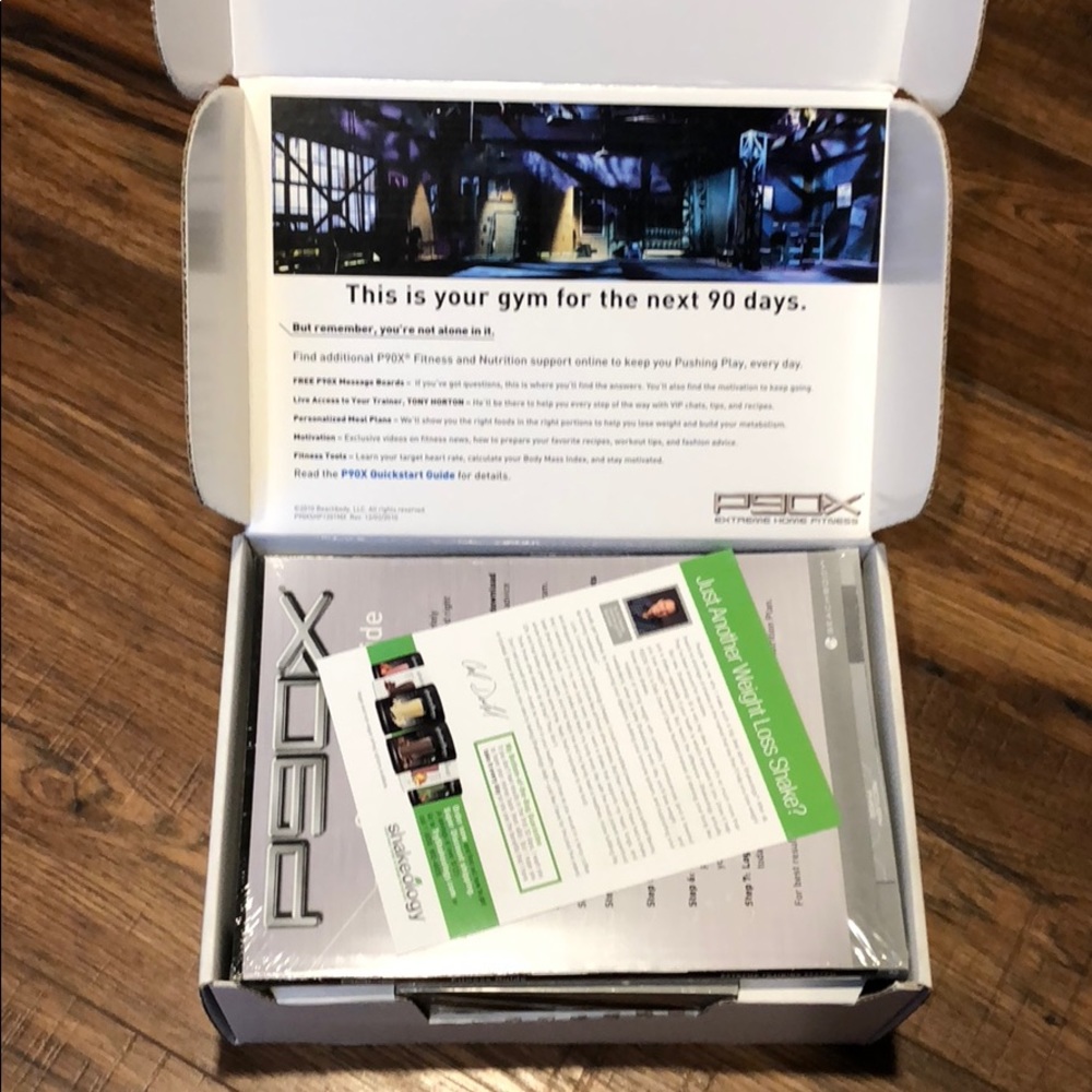 SOLD —P90X workout program